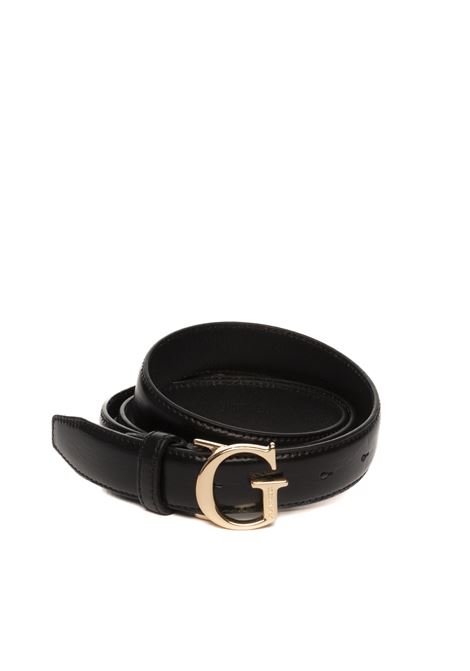 black adj belt GUESS | BW9118 P4230ADJ-BLA